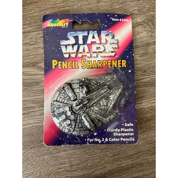 RARE 1997 Star Wars Millennial Falcon Pencil Sharpener - Picture 1 of 2